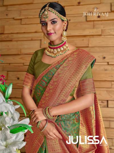 JULISSA VOL-430 BY JOH RIVAAJ SILK SAREE MANUFACTURER IN INDIA